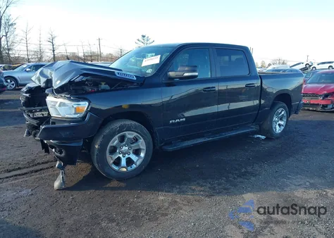 2022 Ram 1500 Big Horn 4X4 5'7 Box z USA, uszkodzony, nr VIN 1C6SRFFT1NN477590